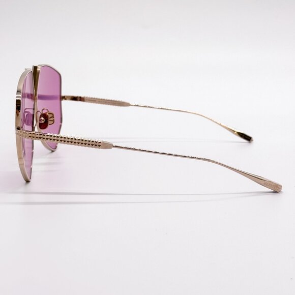 NEW VALENTINO V-HEXAGON VLS-115C WOMEN PINK TITANIUM SUNGLASSES VALENTINO - Picture 7 of 11